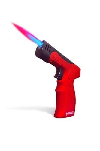 Encendedor soplete de butano Newport Zero estilo pistola rojo