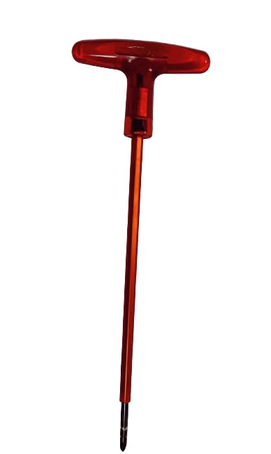 PALIWAL CREATION 2-in-1 T-DRIVER Reversible Screwdriver (250mm x 6mm) Standard Screwdriver Long Handle Screwdriver (Pack of 1)