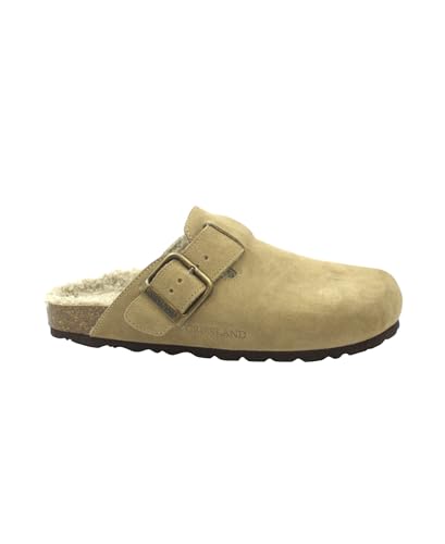 Pantoufles pour femmes Grunland Sara en laine douce et finitions haut de gamme