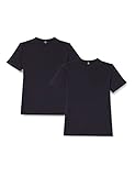 LERROS Herren Rundhals Doppelpack T-Shirt, Dunkelblau, L