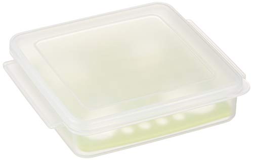 Skater FKH1 Ham Cheese Storage Container, Green, Made in Japan