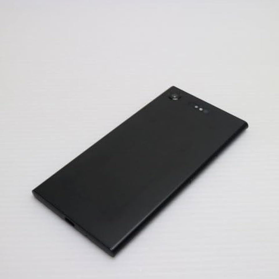 Xperia - 超美品 701SO ブラック 本体 白ロム  M777 ムスビー｜安心保証 美品 701SO Xperia XZ1 ブラック 本体 白
