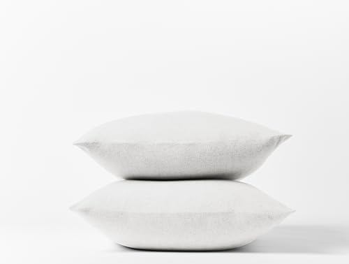 Coyuchi Cloud Brushed Organic Flannel Pillowcase Set/2...