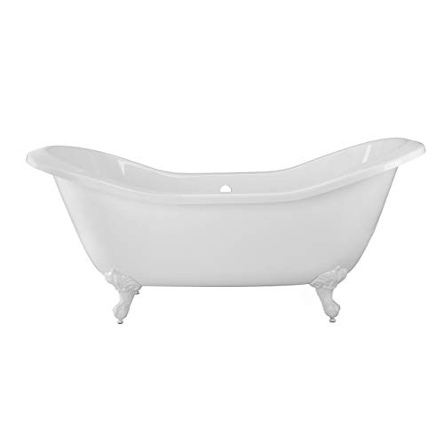 Vintage Tub & Bath Serenity 72 Inch Double Slipper