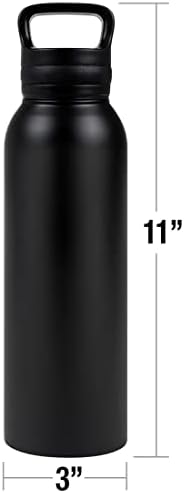 Power Rangers: Dino Fury OFFICIAL Group Stack 24 oz Insulated Canteen Water Bottle, Leak Resistant, Vacuum Insulated Stainless Steel with Loop Cap