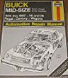 Buick Mid-size Rear Wheel Drive Models: 1974 Thru 1987 V6 and V8 Regal, Cenury, Wagons