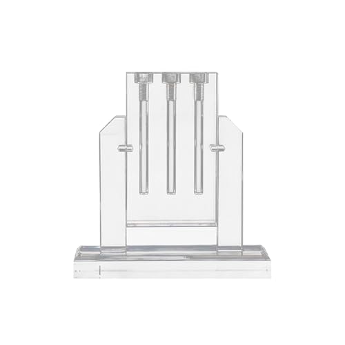 MATYASIGO Automobile Lubricating Oil Quality Comparator Can Flip Acrylic Glass Demonstration Stand Oil Viscosity Testing Tool (3 Hole)