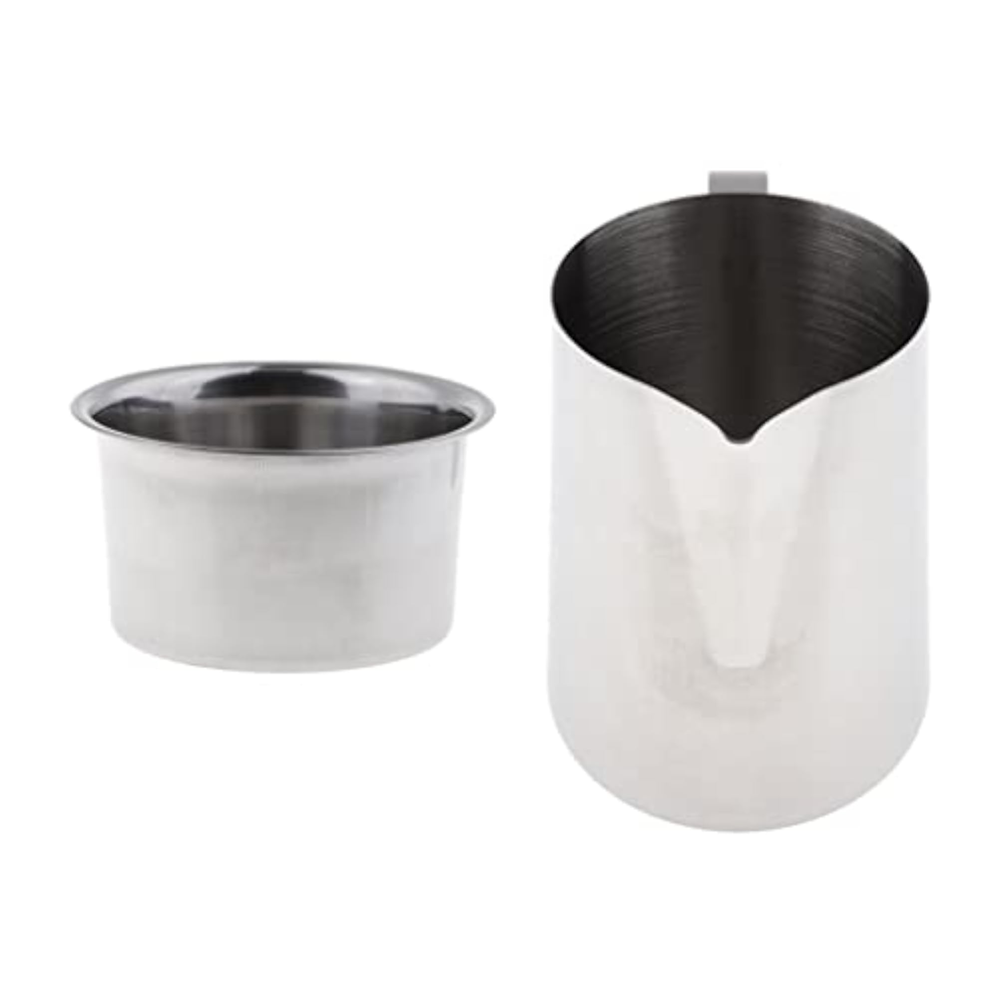 2 Pieces Stainless Steel Melting Candle Pot Spoon Set