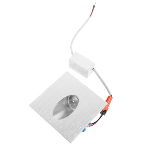 Vaguelly Square LED Stair Light Indoor Corner Lamp for Hallway Basement and Porch Soft Cold White Durable Versatile Step