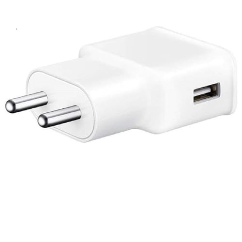 Image of Fast Charger Compatiable with 1 Meter Micro USB Type A Charger for Vivo Y17 / Y20 / Vivo v7, v7+, v9, v9 Youth A,Y20 G,Y 20 G Adapter Like Wall Charger | Android USB Charger (3 Amp, White)