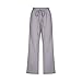 LRMQS Linen Maternity Pants Capris Pants for Women Cotton Linen Casual Summer 2025 Straight Wide Leg Loose Drawstring Elastic Waist Cropped Trouser