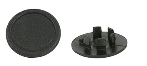  GZM Tappo Coperchio in plastica per Foro Fissaggio Sella parafango Harley Davidson Sportster, Softail, Dyna Touring