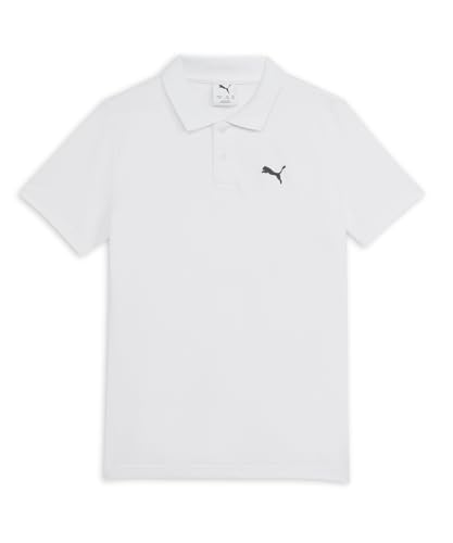 Image of Puma Unisex-Kids Cotton Solid Regular Fit Polos