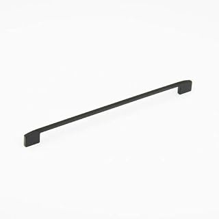 Schaub Sorrento Collection 11-5/16 in. (288mm) & 12-5/8 in. (320mm) Pull , Matte Black - 314-MB