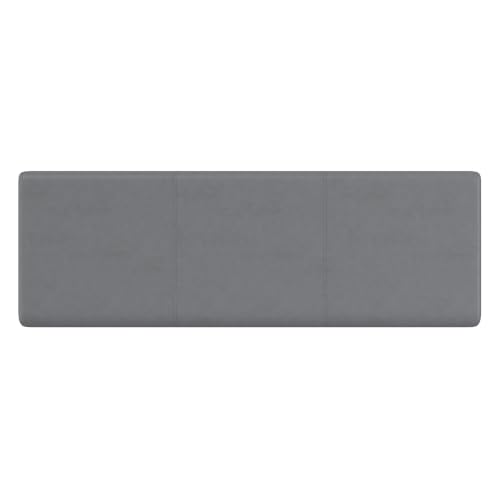 Image of SIMPLIHOME Avalon 54 inch Wide Vegan Leather Storage Ottoman in Stone Grey