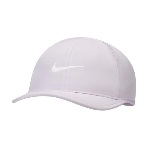 Nike AeroBill Featherlight Boné unissex infantil ajustável, Boneca/branco, Tamanho Único