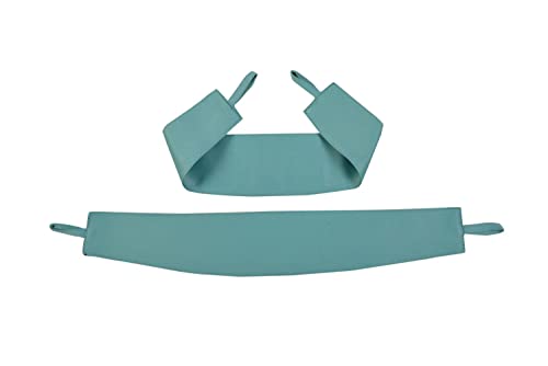 Miuco Room Darkening Grommet Blackout Curtains For Bedroom 52 X 63 Inch Teal 2 Panels #TOP7