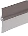 C.R. LAURENCE DB005DV48 CRL Dark Bronze Anodized with Vinyl Door Sweep for 48" Door