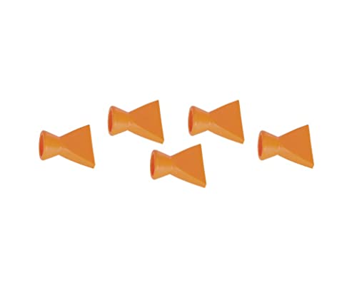 Image of HHIP 8401-0205 1 inch x 1 /4 inch 5 Piece Flare Nozzle Kit, Compatible with Loc Line