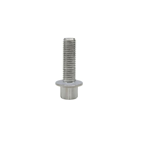 Image of Rison Titanium M7 Titanium Split Rim Bolts for 3pc /2pc Wheels (M7x24mm, Silver)