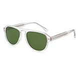 Vintage Sonnenbrille Mit Rundem Rahmen For Herren, Party, Damen, Foto, Outdoor, Urlaub, Sonnenbrille(Green)