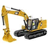 Diecast Masters CAT Caterpillar 323 Hydraulic Excavator with Operator Next Generation Design High Line Series 1/50 Diecast Model