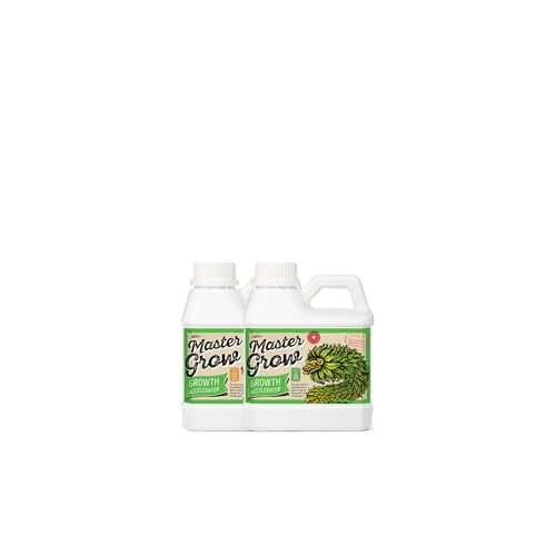 Xpert Nutrients Master Grow A+B (1L) - Basic Growth Fertilizer for the Vegetative Phase of Plant | Balanced Liquid Fertilizer | Indoor and Outdoor Grow Stimulator | Premium Quality