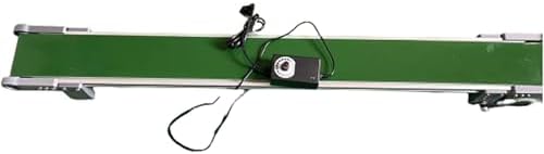 Automatic Desktop Conveyor Belt 116RPM with Speed Controller - Small Conveyor for Teaching Science Experiments, Forward/Reverse/Pause Functions, Ideal for Educational & DIY Projects