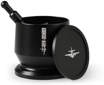MHW-3BOMBER 58mm Blind Shaker Espresso Coffee Powder Receiver Container Fits 58mm Portafilters，Black DR5500B