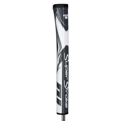 SuperStroke Zenergy Pistol 2.0 Golf Putter Grip with No Taper Enhanced SPYNE Technology, New...