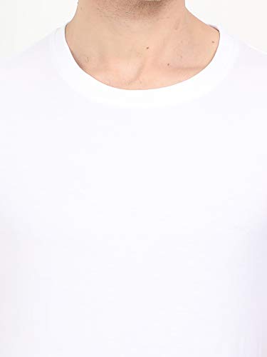 Image of FLEXIMAA Men's Cotton Round Neck Plain Half Sleeve T-Shirt