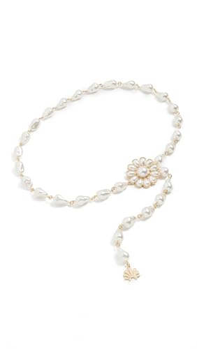 Lele Sadoughi Women's Baroque Pearl Belt