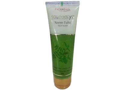 PATANJALI Saundarya Neem Tulsi (15gm X 10) Face Wash (150 g)
