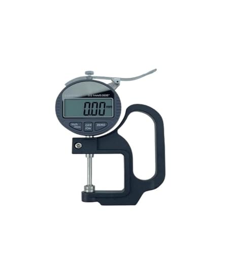 Calibrador digital para medir espesores, micrómetro electrónico 0-25.4 mm con resolución de 0.01 miniatura 1