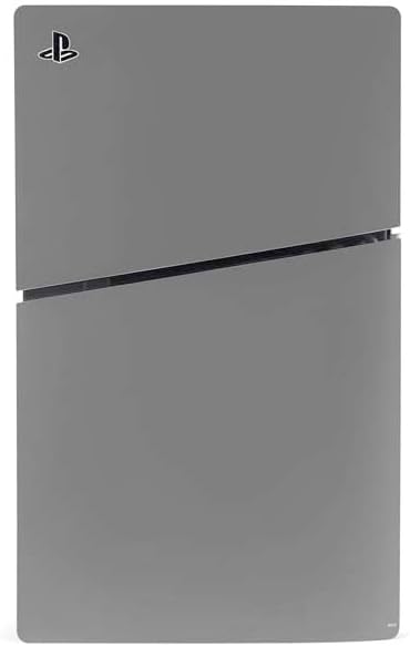 Skinit Decal Gaming Skin Compatible with PS5 Slim Digital Edition Console - Gray Design