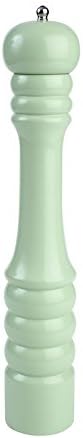 T&G 12105 Classic Capstan Hevea Pepper Mill with Gloss Finish, 40.5 cm, Red