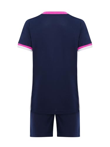 Kids Sport Shorts Sets Boys Football Training Suit with Shorts and T-Shirt Set School PE Sport Uniform4