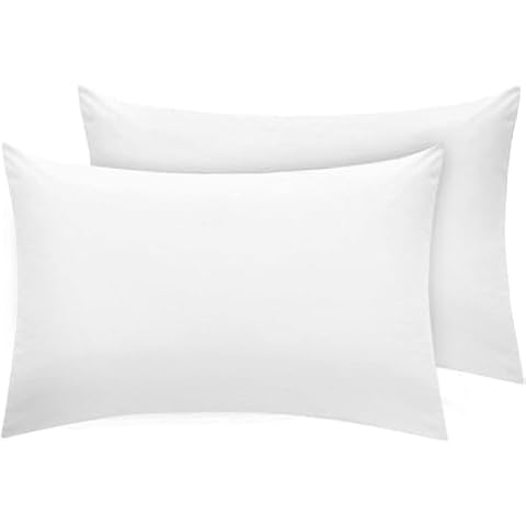 Comfort Collections Easy Care Cotton Pillowcases Pair Cover