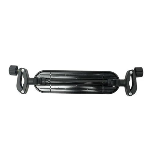 Pédale de repose-pied réglable pour poussette - Support universel noir - 2
