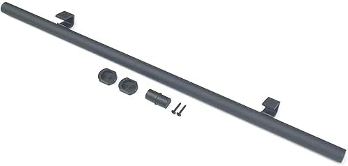 Retractable Hook Rolling Ladder Hardware Kit + Floor Roller with Brake, 3.3-26.2ft Mobile Track for Indoor/Library/Loft Use (No Ladder, Size: 6.6ft)