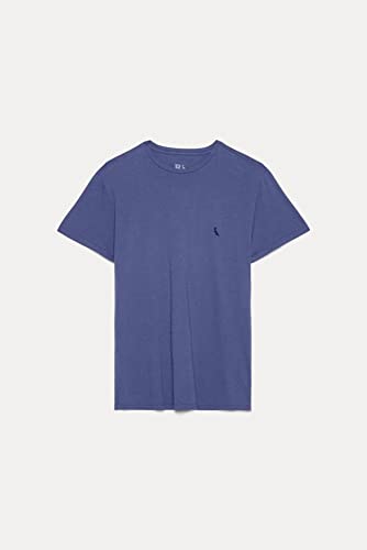 Camiseta Algodão Gota Pica-Pau Bordado Reserva Cor:Marinho Stoned;Tamanho:M;Gênero:Masculino