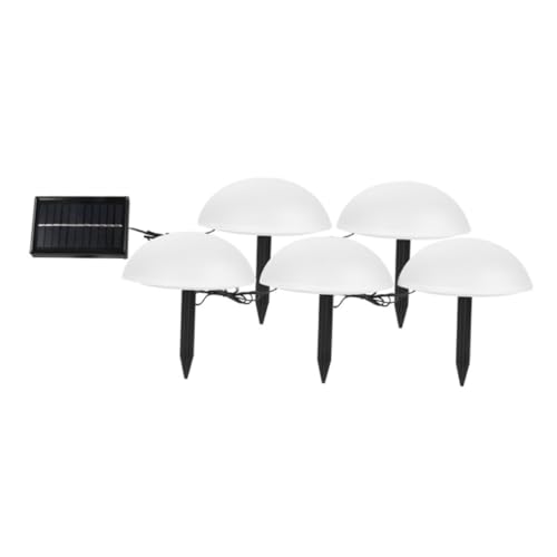 Lampe solaire extérieure demi pour sécuriser vos pas et décorer le jardin sans câble