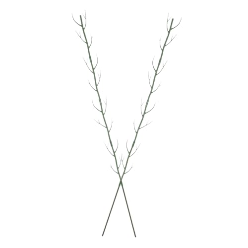 CIMAXIC 2stücke Gartenklettergerüst Himbeerspalier Gemüsespalier Pflanzenstützspalier Für Zimmerpflanzen Balkon Blumen Arrangements Pp Material