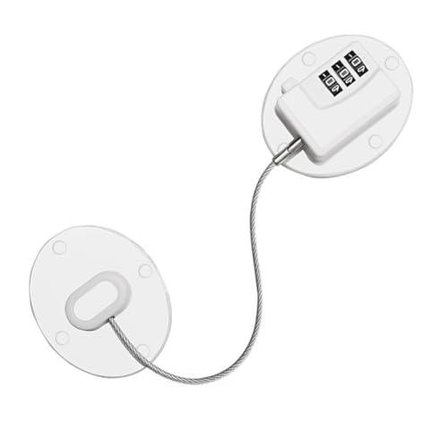 CVUTOVO チャイルドロック付多機能家具用 コードロック 窓 冷蔵庫 対策 いたずら防止ベビーガード 家用耐久性設計