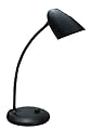 White crown LED Desk Lamp Table Lamp Dimmable Reading Lamp with 5 Lighting Modes 5 Brightness Levels, Eye-Caring Office Lamp (Black)