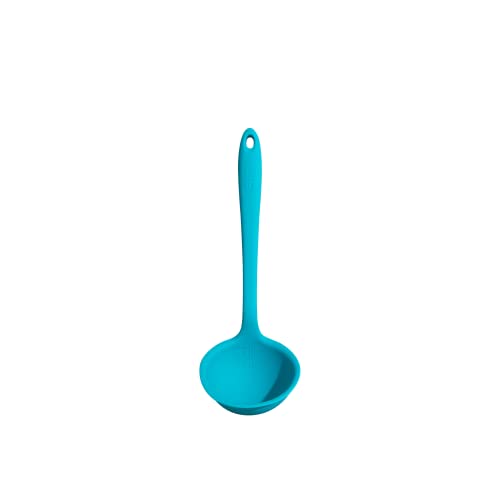 Gir: Get It Right Silicone Soup Ladle - Non-Stick Heat Resistant Seamless Kitchen Cooking Serving For Soups, Chili, Sauces, Batter, And More - Ultimate, Teal #TOP13