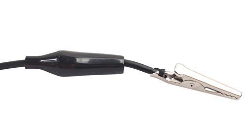 Eatech Multifunction Combination Test Cable Wire BNC Pin Male Plug to Dual Alligator Clip Oscilloscope Test Probe Lead (1 Meter / 100 cm) - Black - Image 6 thumbnail