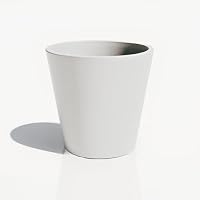 Amazon.co.jp: Greenship 植木鉢 4号（12.7*12.7cm） 深型 白灰色