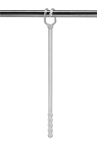 Croydex Space Saver 20% More Room Shower Curtain Rod, 60In, Brushed Nickel #TOP7