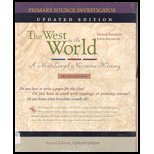 The West in the World, Updated Edition 007313239X Book Cover